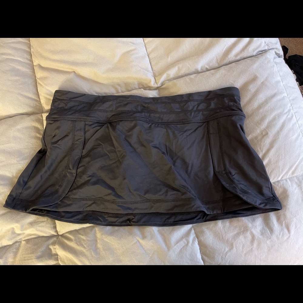 Jag mid rise swim skirt bottom  - large